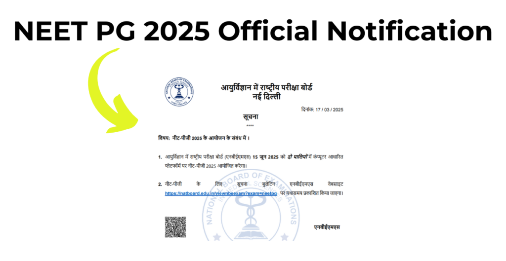 NEET PG 2025 Exam Date