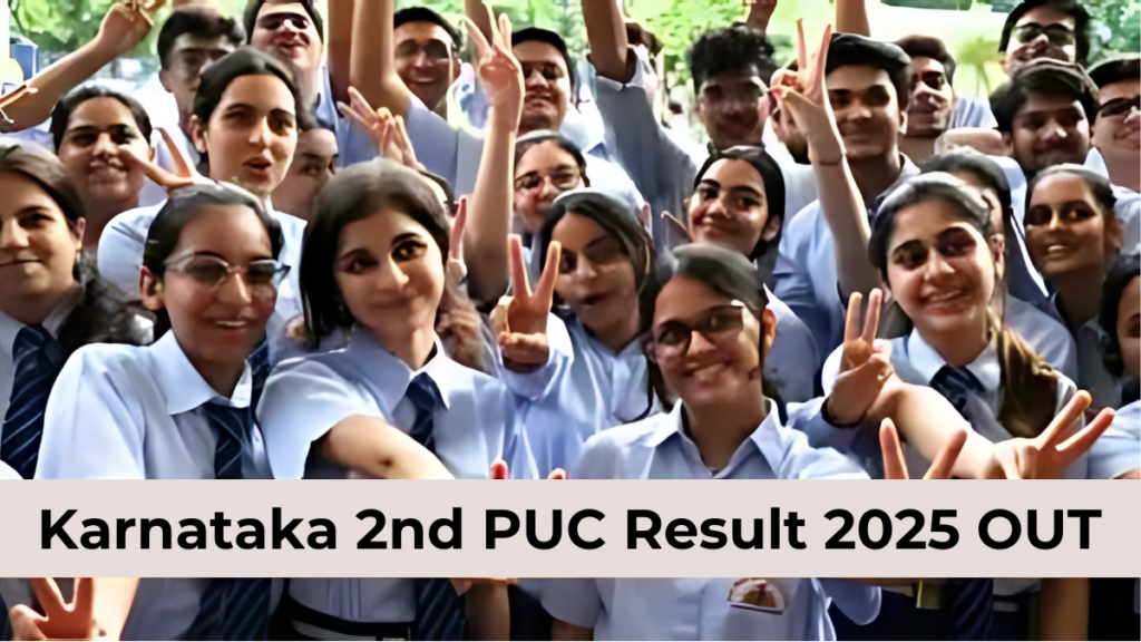 Karnataka 2nd PUC Result 2025