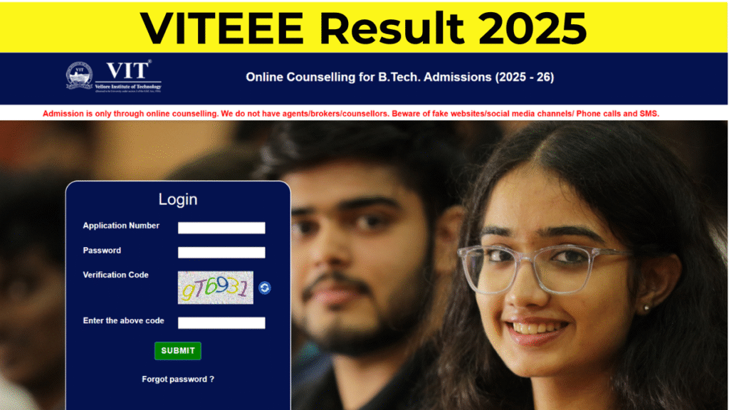 VITEEE Result 2025